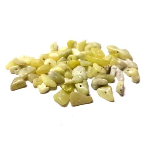 Beads / Gemstone - Lemon Jade - Beads   - 6-12mm - +/-68pcs / Beads for crafting