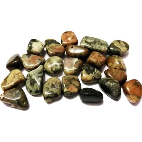 Beads / Gemstone - Malachite Beads   14-21mm- 22pcs / Beads for crafting