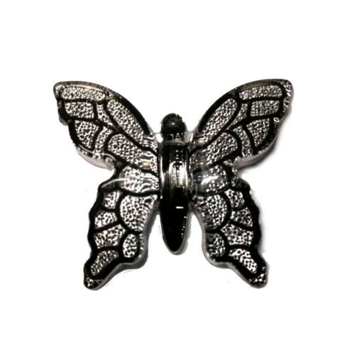 Stickers / Acrylic Stickers - 39x34mm - 1pc - butterfly / Stickers for crafting