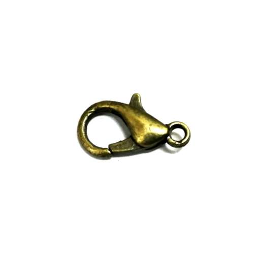 Findings / Lobster Clasps - antique gold -10pcs  - 12mm / Findings for crafting