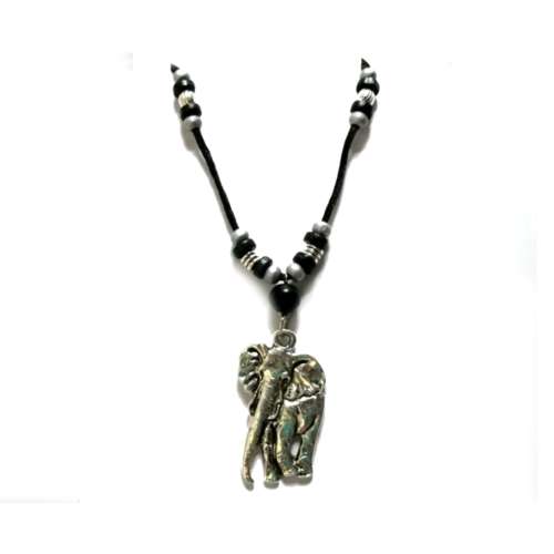 Necklace, African style Elephant Necklace long