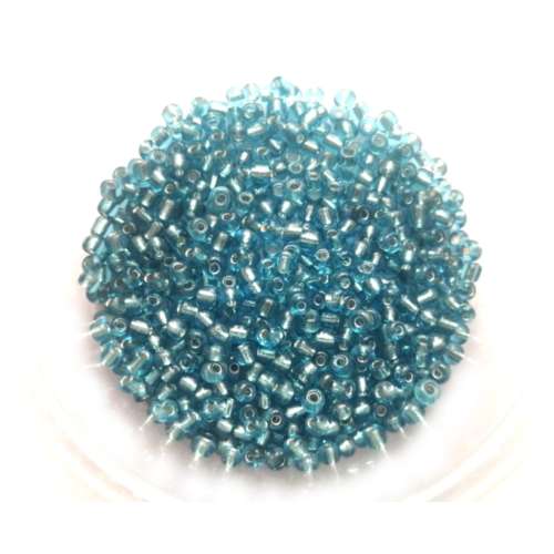 Beads / Glass  Seed Beads - 450pcs  -8/0- 3mm- Light blue / Beads for crafting