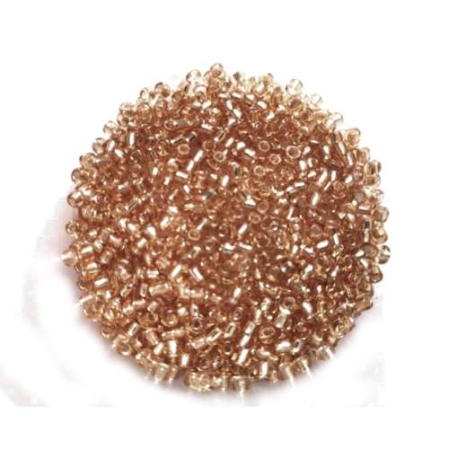 Beads / Glass  Seed Beads - 450pcs  -8/0- 3mm- Golden / Beads for crafting