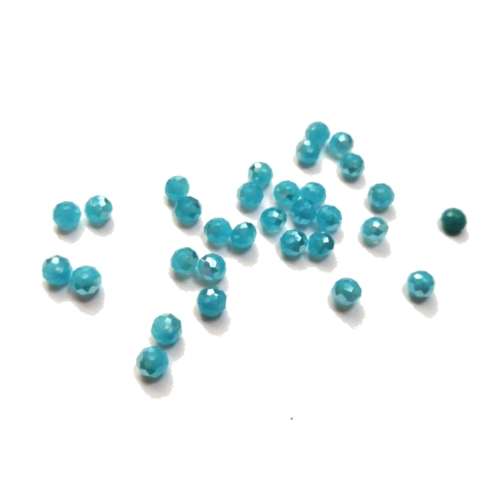 Beads /Crystal Beads - 4mm - sky blue  - 30pcs / Beads for crafting