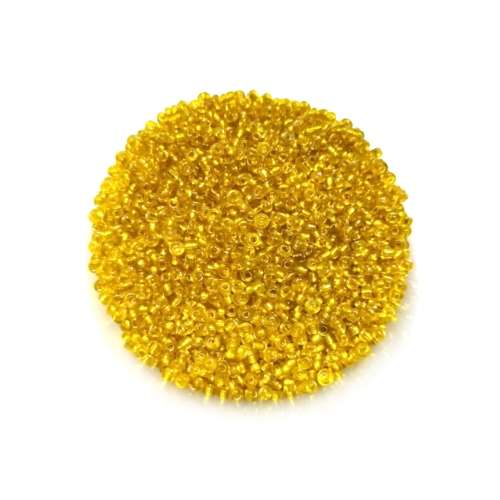 Beads / Glass  Seed Beads +/-650pcs -2mm Size 11- Yellow Green / Beads for crafting