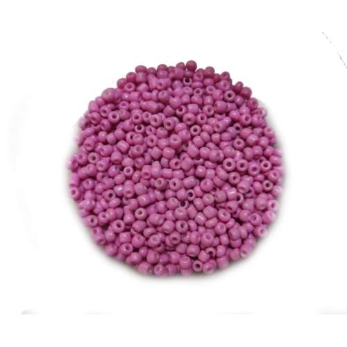 Beads / Glass  Seed Beads - 500pcs  - 3mm Size 8 -  Pink / Beads for crafting
