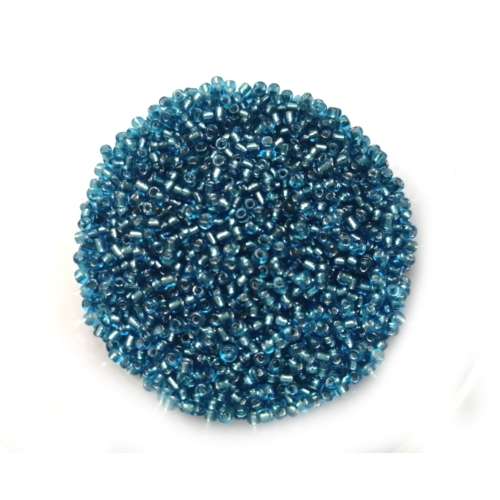 Beads / Glass  Seed Beads +/-3800pcs -2mm Size 11- Light Blue-100g / Beads for crafting