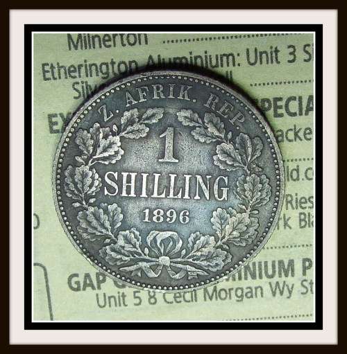 R1 NR* 1896 ZAR SHILLING