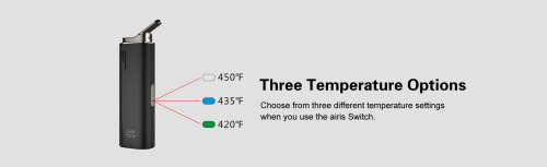Airis Vape Airistech Switch 3in1 vaporizer Kit