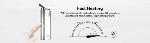 Airis Vape Airistech Switch 3in1 vaporizer Kit