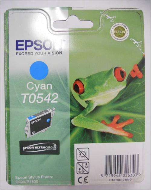 Epson T0542 Cyan Ink Cartridge Stylus Photo
