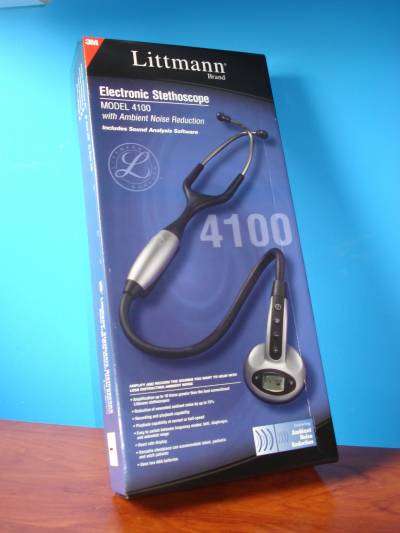 LITTMANN ELECTRONIC STETHOSCOPE 4100 3M