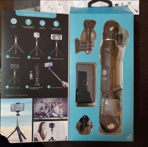 Amazing Bower Multipod 6-in-1 Tripod can be used for blogging or lifestream