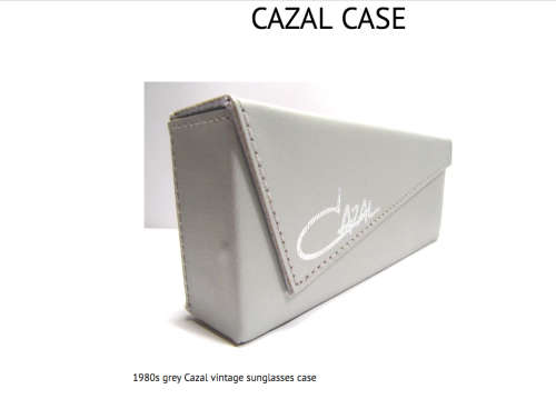 Vintage `Cazal` Sunglass case