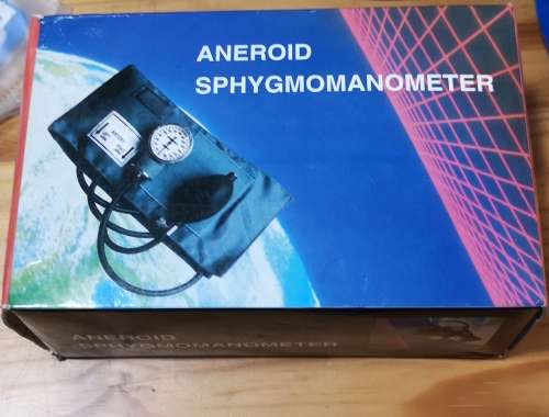 Aneroid Sphygmomanometer Manual Blood Pressure Cuff Gauge Machine. Highly Accurate