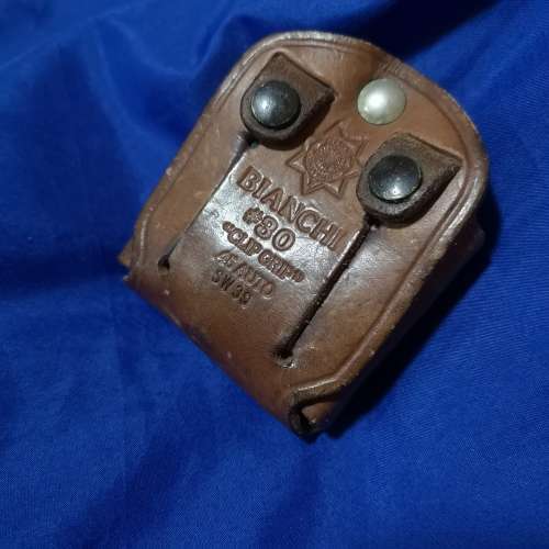 Double magazine Holster. BIANCHI #30 Clip Grip  .45 AUTO SW39. USA California (Law Enforcement)