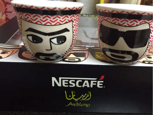 Nescafe Arabiana cups, Collectors Rare cups. Dubai promo. Limited Edition