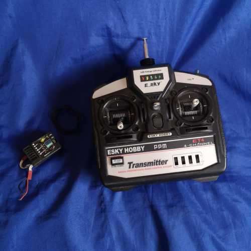 ESKY Hobby ET4 4-Channel HELICOPTER R/C Transmitter and Receiver
