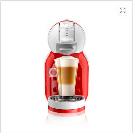 Nescafe Dolce Gusto Mini Me Coffee Machine. Beautiful `RETRO` Red & Off White machine