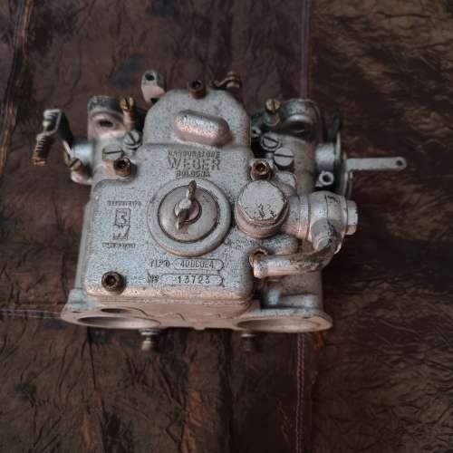 Weber 40DCOE4 Side Draft Carburettor. Made in Bologna Italy