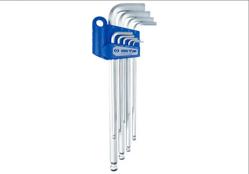 KING TONY 9 PC. Extra Long Ball Point Hex Key Set