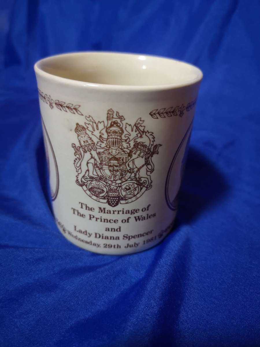 Kiln Craft Mug The Marriage of The Prince of Wales and Lady Diana Spencer Wednesday 29th July 1981
