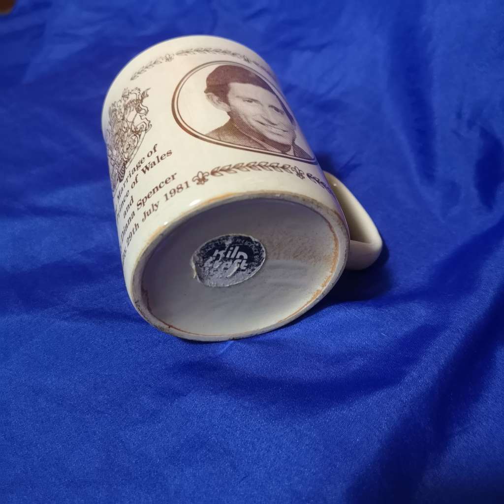 Kiln Craft Mug The Marriage of The Prince of Wales and Lady Diana Spencer Wednesday 29th July 1981