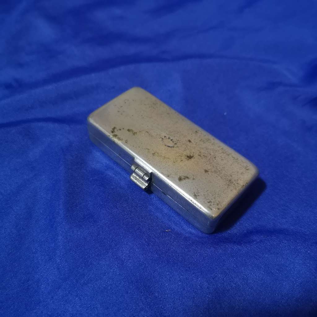 WW1 PD & Co British Made Military Medics Morphine kit- Case only