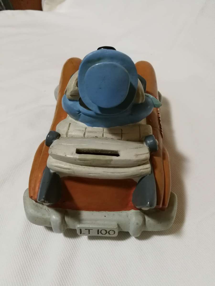 Rare 1994 Warner Bros Tasmanian Devil Taz Coin Car Piggy Bank