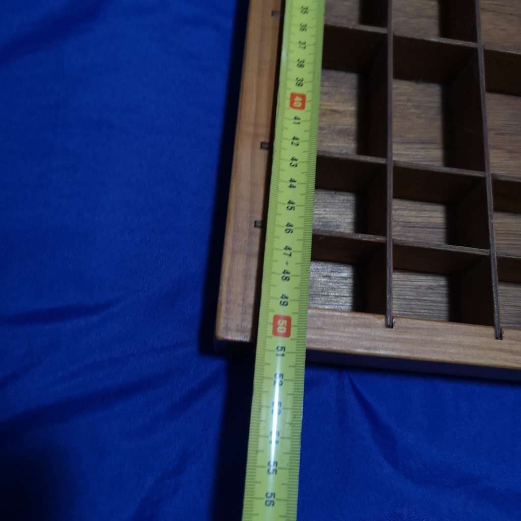 Printers Tray/ Beads Tray Oregon pine framework