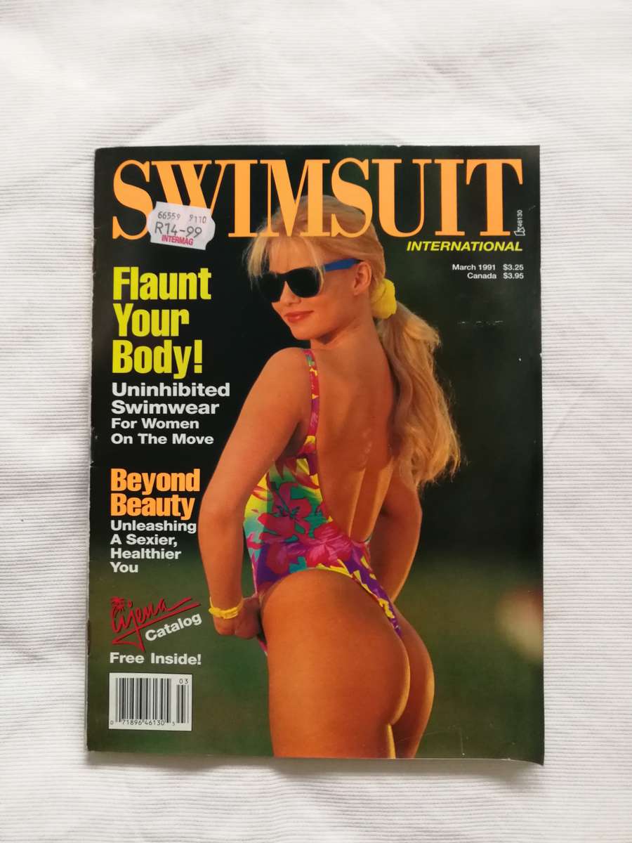 LORI WILLIAMSON SWIMSUIT INTERNATIONAL Magazine March 1991 Swimwear USA American