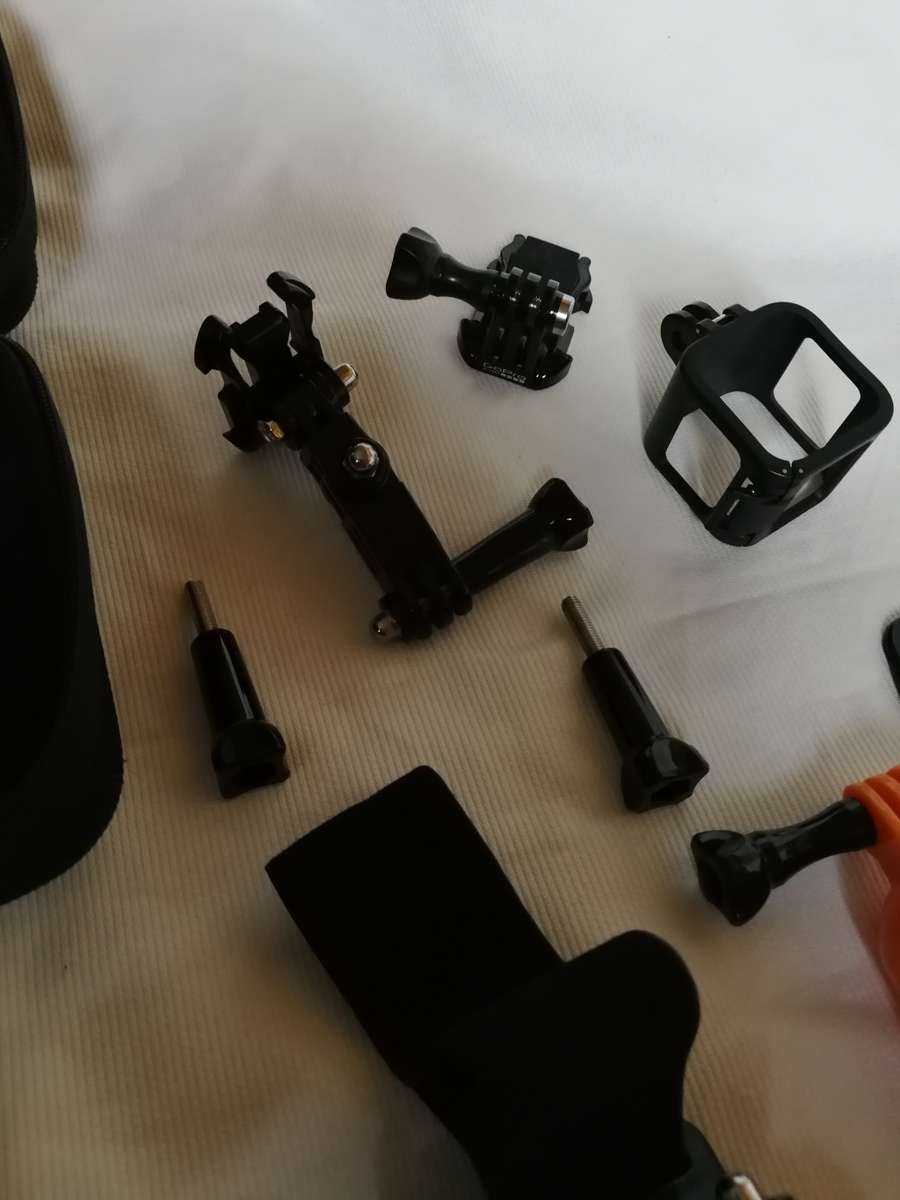 GoPro Accessories in zip case