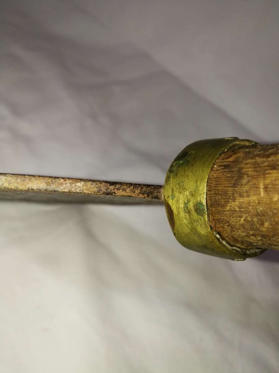 Antique meat cleaver. Brades Co- No2 England. Old and rustic.