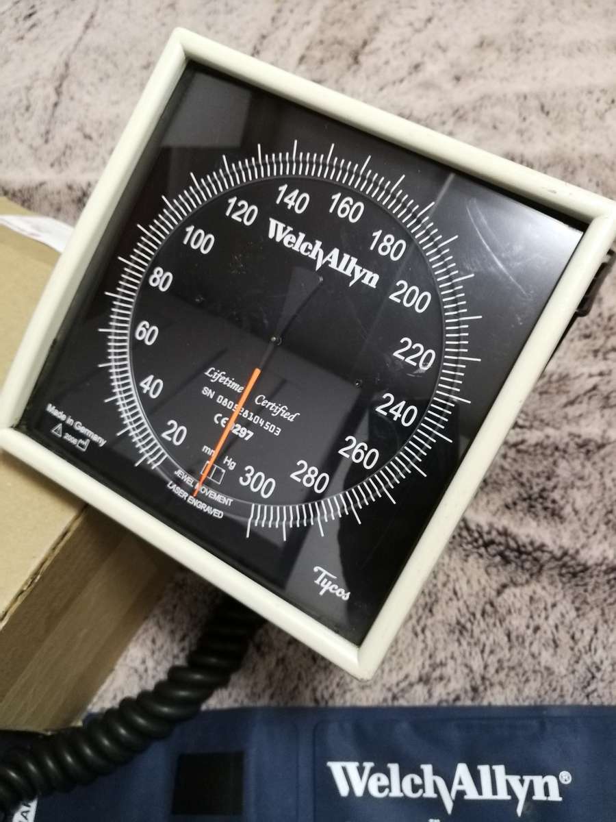 Welch Allyn Blood Pressure Machine. Jewel Movt, Laser engraved. Made in Germany