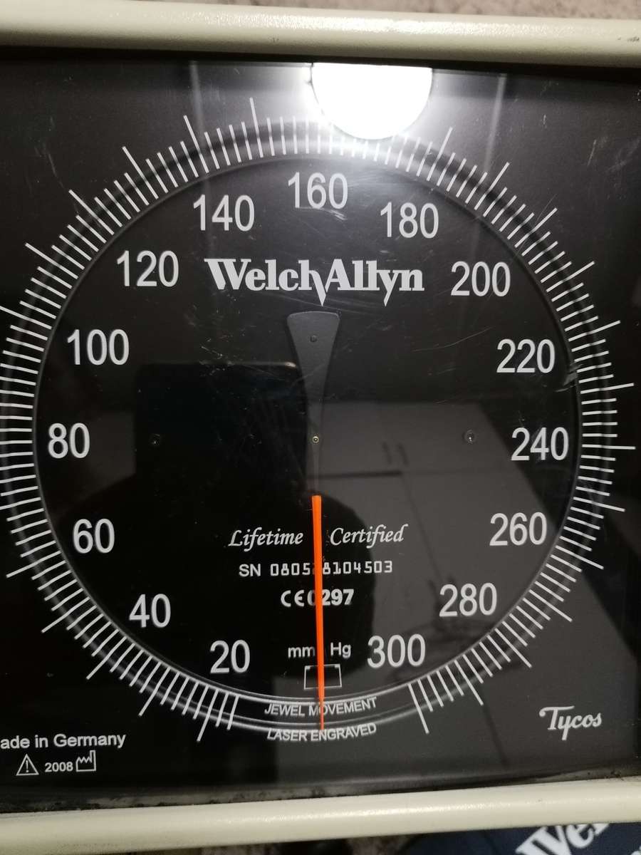 Welch Allyn Blood Pressure Machine. Jewel Movt, Laser engraved. Made in Germany