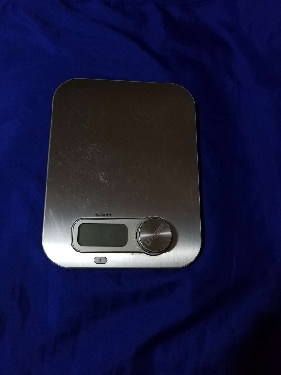 Battery Free `UPower` Wind-up Mini 5000g (5Kg) Scale with Large LCD Display- Portable