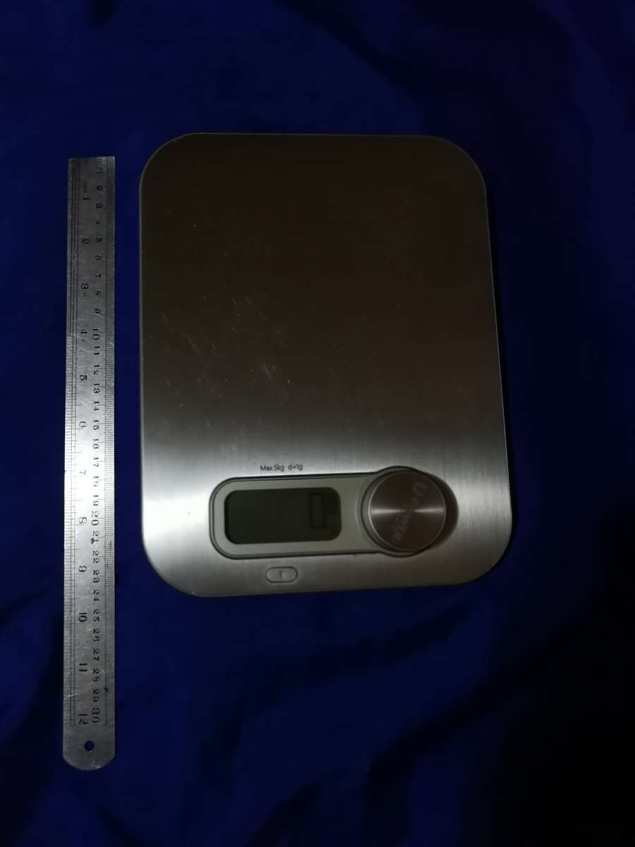 Battery Free `UPower` Wind-up Mini 5000g (5Kg) Scale with Large LCD Display- Portable