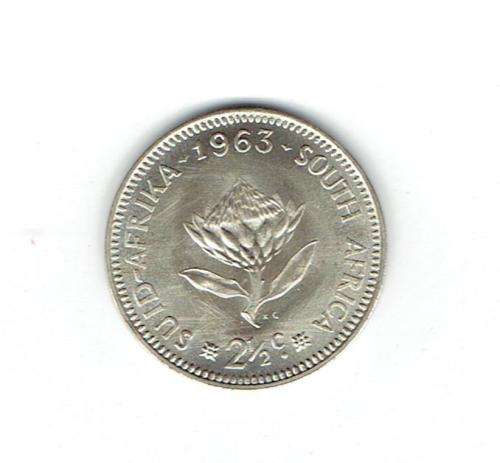 1963 Two and a Half Cent