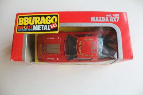 Burago Mazda RX 7 1/43 Mint in Box