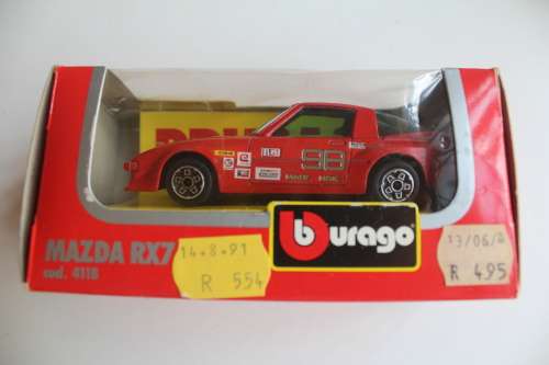 Burago Mazda RX 7 1/43 Mint in Box