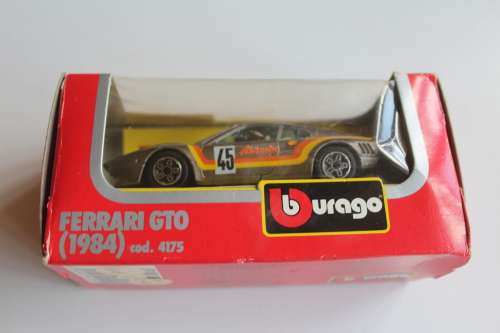 Burago  Ferrari GTO 1984 1/43 Mint in Box