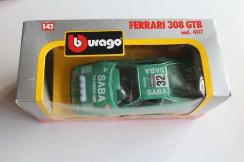 Burago  Ferrari 308 GTB 1/43 Mint in Box