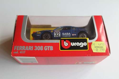 Burago  Ferrari 308 GTB 1/43 Mint in Box
