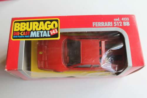 Burago Ferrari 512 BB 1/43 Mint in Box