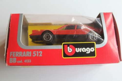 Burago Ferrari 512 BB 1/43 Mint in Box