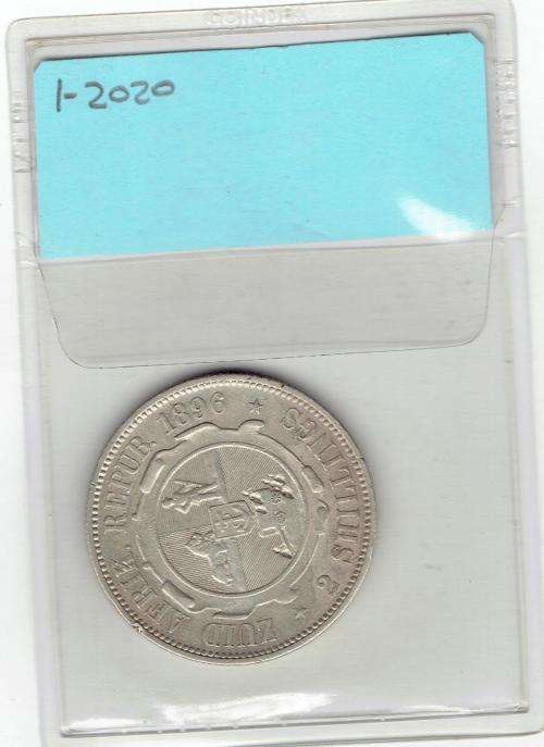 ZAR 1896 Two Shilling