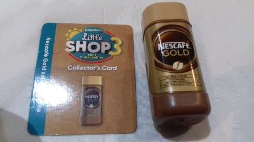 CHECKERS LITTLE SHOP 3 NESCAFE GOLD