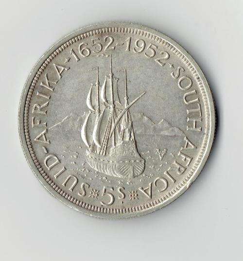 1952 Five Shillings