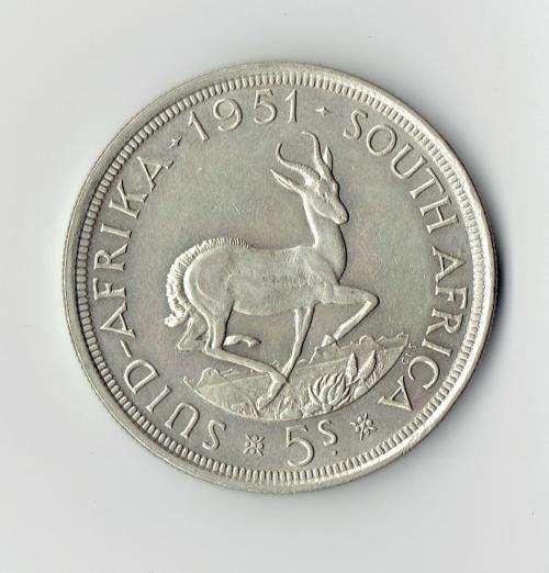 1951 Five Shillings