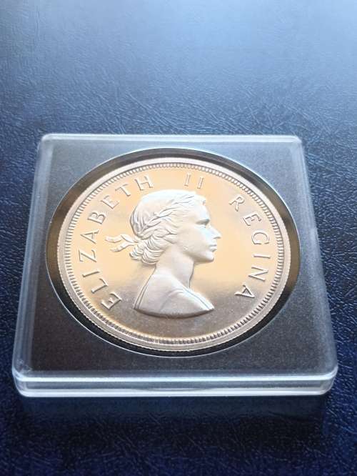 SA UNION 1954 FIVE SHILLING